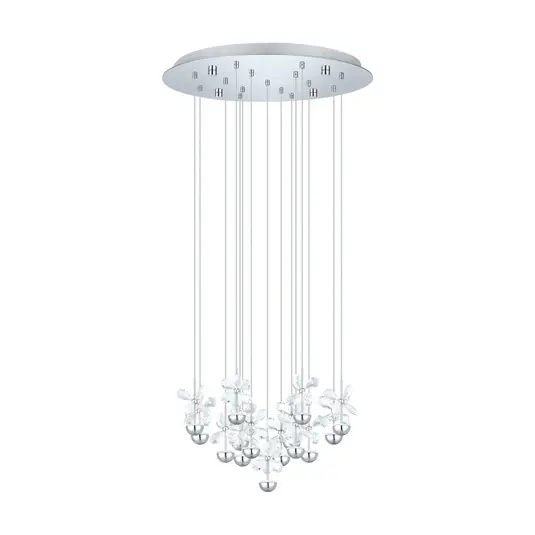 EGLO Stars of Light LED závěsné světlo Pianopoli chrom 50x113 cm Koupit Online
