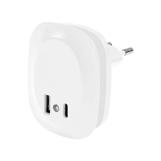 OSRAM LED noční světlo do zásuvky LUNETTA EDGE, bílé, senzor Nízká Cena
