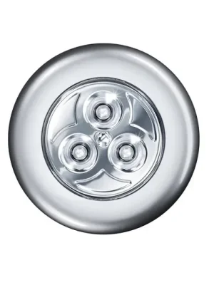 Aktuální OSRAM LED svítidlo na nábytek DOT-IT-CLASSIC, stříbrné, baterie, stmívatelné