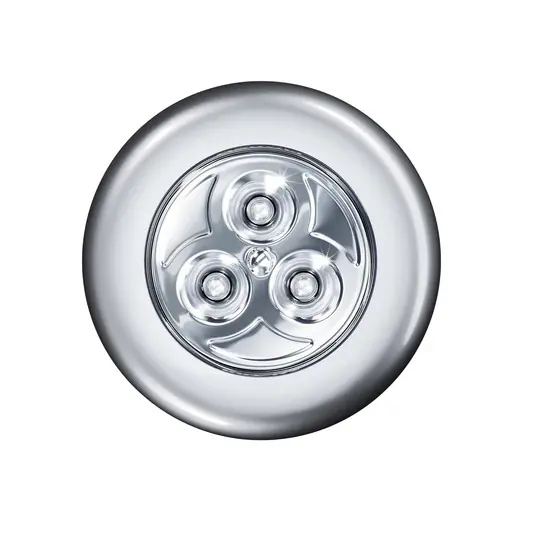 Aktuální OSRAM LED svítidlo na nábytek DOT-IT-CLASSIC, stříbrné, baterie, stmívatelné