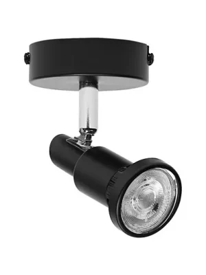 Oblíbený OSRAM stropní bodové světlo, černé, 1 žárovka, kovový GU10-LED 927 stmívatelné