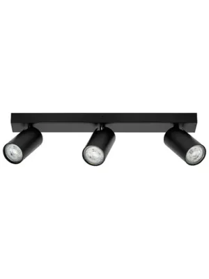 Výprodej OSRAM stropní bodové světlo OCTAGON černý 3-flg. GU10-LED stmívatelné 927
