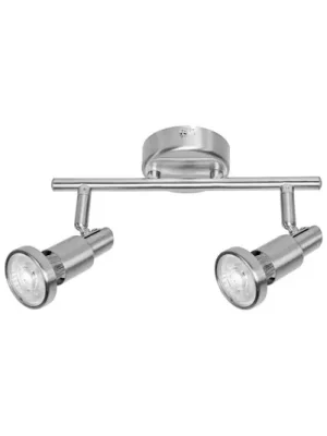 OSRAM stropní bodové světlo, stříbrné, kovové, 2 žárovky GU10-LED 2 700 K Koupit Online