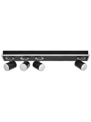 OSRAM LED stropní bodové světlo MARS CLICK-SELECT, 4 bodovky, černý Must-Have