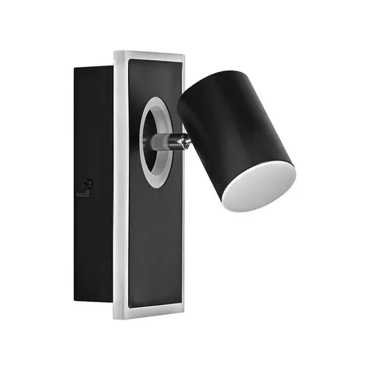 Cenově Výhodný OSRAM LED nástěnné bodové svítidlo MARS CLICK-SELECT, 1 bodovka, černý