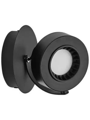 Horká Nabídka OSRAM LED nástěnné bodové svítidlo VENUS, černý, 1 svítidlo, kov, 3 000 K