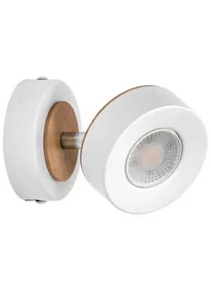 OSRAM LED stropní bodové světlo PLUTO, bílé, 1 bodovka, kov 3 000 K Top Prodej