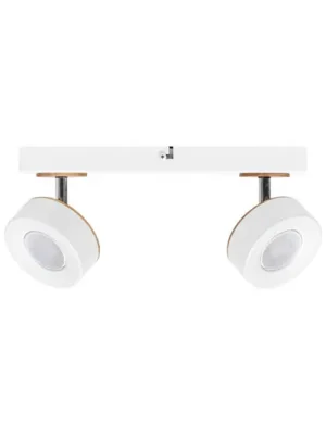 OSRAM LED stropní bodové světlo PLUTO, bílý, 2 bodovky, kov, 3 000 K Must-Have