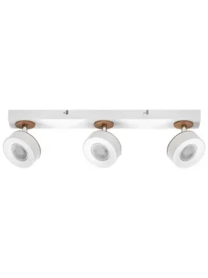 OSRAM LED stropní bodové světlo PLUTO, bílé, 3 bodovky, kovové, 3 000 K Speciální Cena