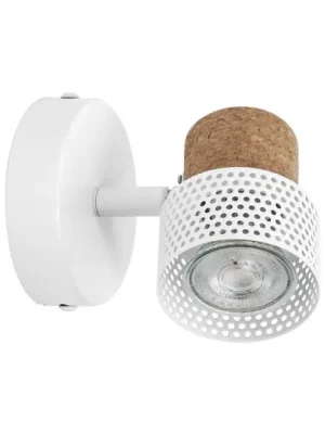 Akční Nabídka OSRAM nástěnné bodové svítidlo CORK, bílý, 1 bodovka, GU10-LED, 927, stmívatelné