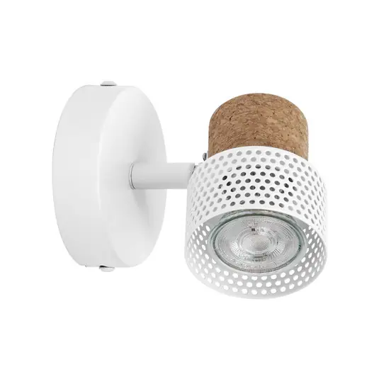Akční Nabídka OSRAM nástěnné bodové svítidlo CORK, bílý, 1 bodovka, GU10-LED, 927, stmívatelné