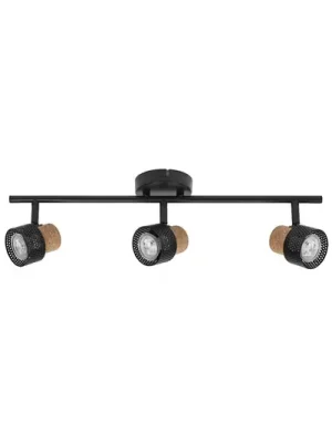 Nová Kolekce OSRAM stropní bodové světlo CORK, černé, 3 stmívatelné bodovky GU10-LED 927