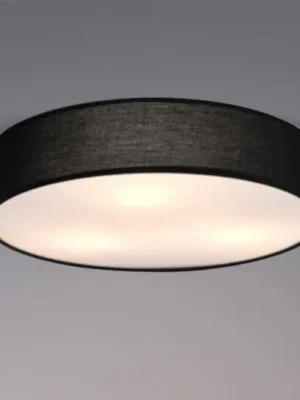 Poslední Šance Stropní světlo OSRAM ORBIS PARIS, černé, Ø 40 cm, textilní E27