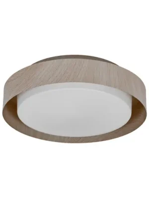Super Cena Stropní světlo OSRAM ORBIS MADRID, dřevo, Ø 29 cm, kov/sklo
