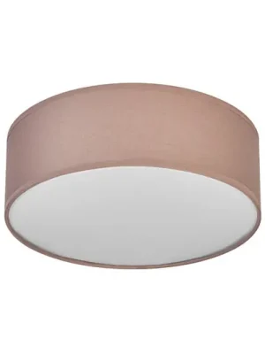 Must-Have Stropní světlo OSRAM ORBIS PARIS, hnědé, Ø 30 cm, textil, E27