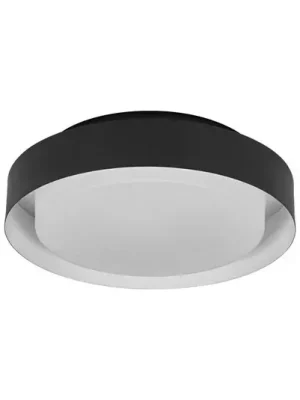 Stropní světlo OSRAM ORBIS MADRID, černé, Ø 29 cm, kov/sklo Nejlepší Volba