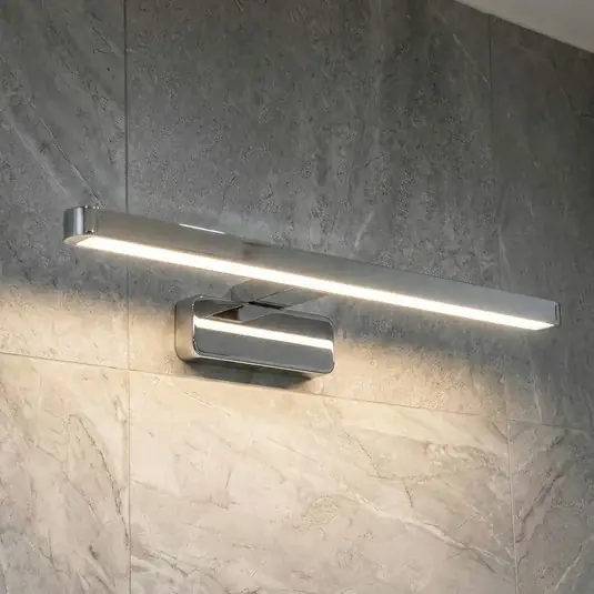 Nejlepší Volba OSRAM LED nástěnné světlo ORBIS DISC BAR, chrom, 40 cm, IP44, CCT