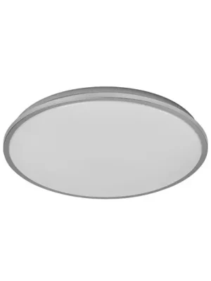 Must-Have OSRAM LED stropní svítidlo ORBIS DUBLIN, Ø 39 cm, stříbrný kov