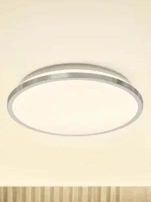 OSRAM LED stropní svítidlo BATHROOM, chrom, Ø 30 cm, IP44, CCT Sleva