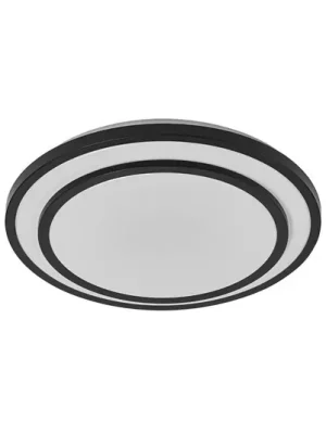 OSRAM LED stropní svítidlo ORBIS BERLIN, černé, Ø 49 cm, kov Výprodej