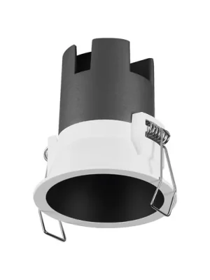 Levný OSRAM LED podhledové bodové svítidlo TWIST, bílá/černá, 840, Ø 7 cm kov