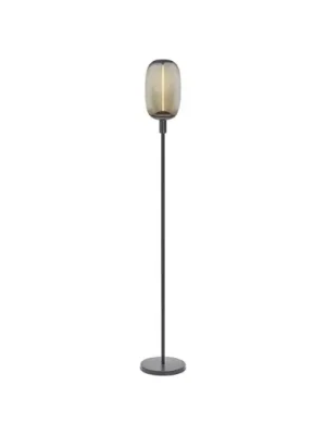 Značkový Stojací lampa OSRAM DECOR STICK, tmavě šedá, výška 146 cm, 1 x E27