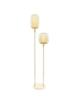 Výprodej Stojací lampa OSRAM DECOR STICK, béžová, výška 146 cm, 2 x E27