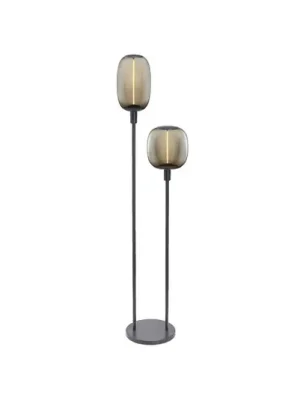 Expresní Doručení Stojací lampa OSRAM DECOR STICK, tmavě šedá, výška 146 cm, 2 x E27