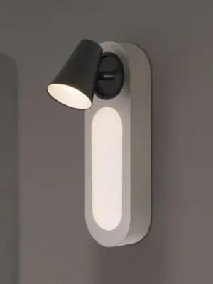 OSRAM LED nástěnné světlo NEPTUNE, bílé, 1 bodovka, kovový vypínač Jen Po Omezenou Doba