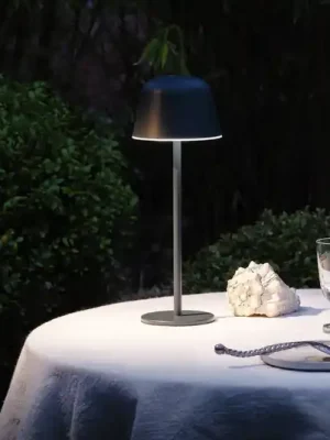 Sezónní Sleva OSRAM LED stolní lampa na baterie ENDURA STYLE grafitová 30 cm IP44 CCT