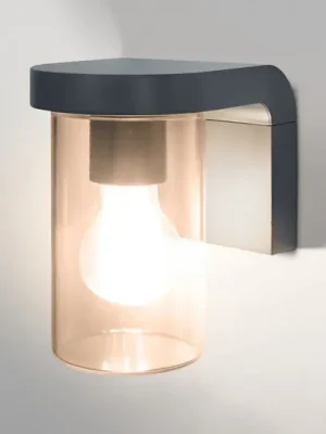 OSRAM venkovní nástěnné svítidlo ENDURA CLASSIC CASCADE, sklo jantarové IP44 Omezená Nabídka