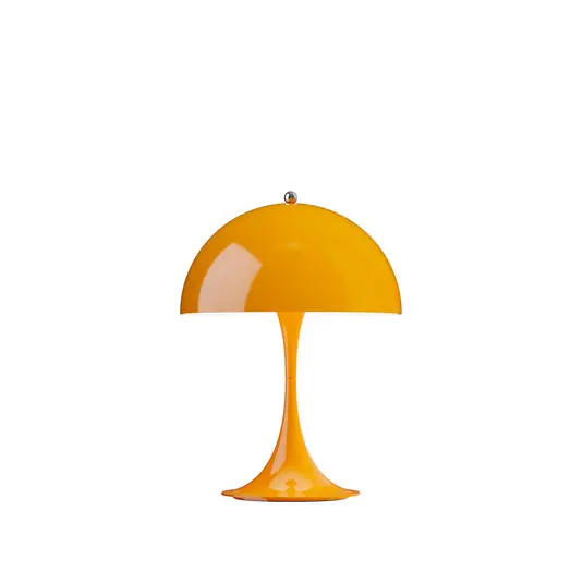 Louis Poulsen Akumulátorová lampa Panthella PORTABLE 250 oranžová IP44 Zlevněný