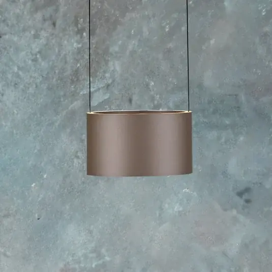 Nízká Cena LED závěsné světlo PURE Clipse, bronzová barva, Ø 20 cm, CCT, 2 žárovky