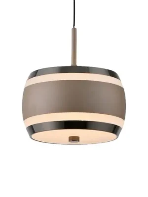 Závěsné světlo PURE Falling Rings, bronzová, Ø 13 cm, CCT Cenově Výhodný