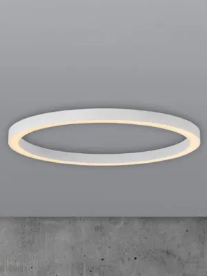 Koupit Online LED stropní svítidlo PURE Lines, Ø 70 cm, bílé, dálkové ovládání CCT