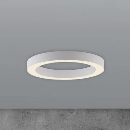 Hit Sezóny LED stropní svítidlo PURE Lines, Ø 35 cm, bílé, CCT