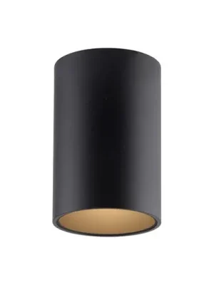 Top Prodej LED stropní svítidlo do koupelny PURE Point, černé, Ø 6 cm, kov, IP44