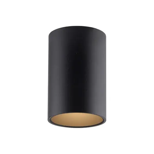 Top Prodej LED stropní svítidlo do koupelny PURE Point, černé, Ø 6 cm, kov, IP44