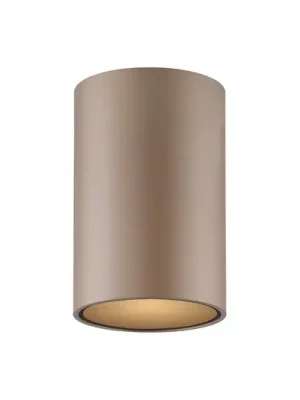Odeslání Ihned LED stropní svítidlo do koupelny PURE Point, bronzová barva, Ø 6 cm, IP44