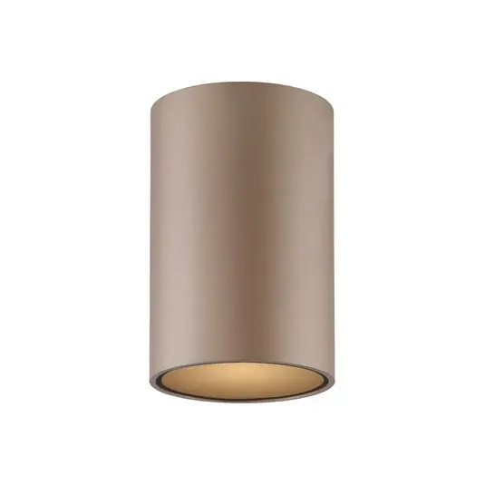 Odeslání Ihned LED stropní svítidlo do koupelny PURE Point, bronzová barva, Ø 6 cm, IP44