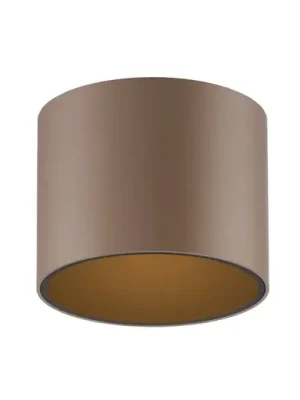 Dokud Zásoby Vydrží LED stropní svítidlo do koupelny PURE Point, bronzová barva, Ø 18 cm, IP44