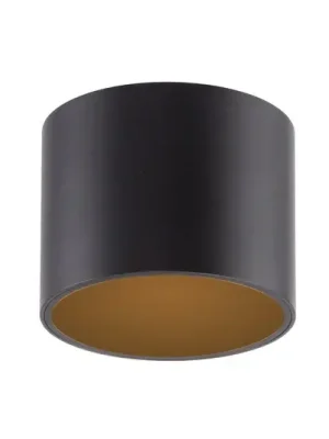 Expresní Doručení LED stropní svítidlo do koupelny PURE Point, černé, Ø 18 cm, IP44