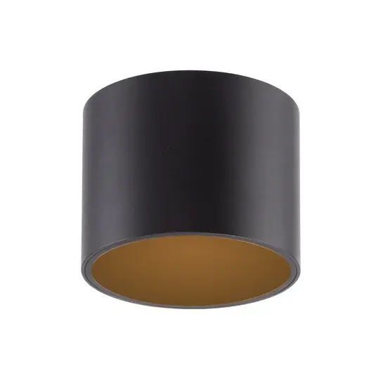 Expresní Doručení LED stropní svítidlo do koupelny PURE Point, černé, Ø 18 cm, IP44