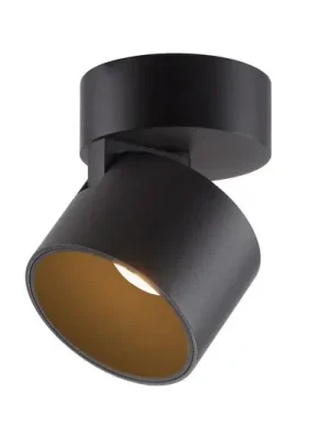 Akce LED stropní bodové osvětlení PURE Cup, černé, Ø 9,5 cm, kov