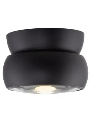 LED stropní bodové osvětlení PURE Move, černé, Ø 12 cm, kov/sklo Akční Cena