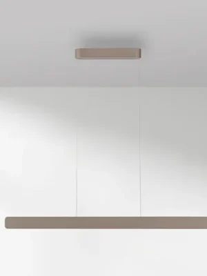 Sezónní Sleva Paul Neuhaus LED závěsné světlo Q-Stretto, bronzové, 120 cm