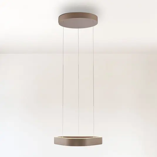 Akční Cena Paul Neuhaus LED závěsné světlo Q-Stretto, bronzové, 40,8 cm