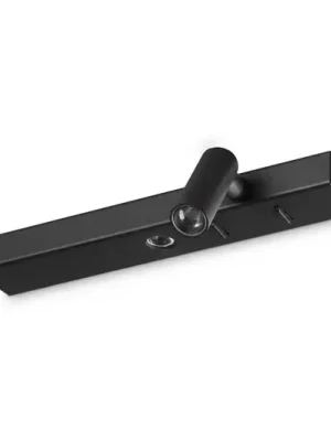 Ideal Lux LED nástěnné světlo Bonne Nuit 2, černé, šířka 22 cm Koupit Online