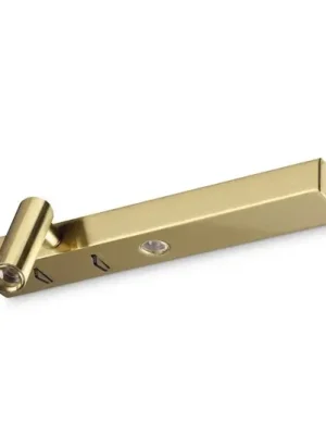 Top Prodej Nástěnné světlo Ideal Lux Bonne Nuit 1, v barvě mosazi, 22 cm