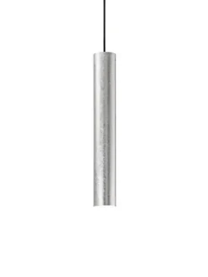Tovární Cena Ideal Lux závěsné světlo Look, stříbrné, Ø 6 cm, kov